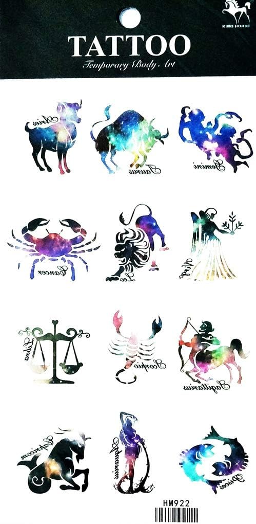 PP TATTOO 1 Sheet Black Lizard Gekko Salamander Temporary Tattoo Stickers Waterproof Body Arm Tattoo Sticker for Men Women Make up Fake Tattoo Removable : Beauty & Personal Care