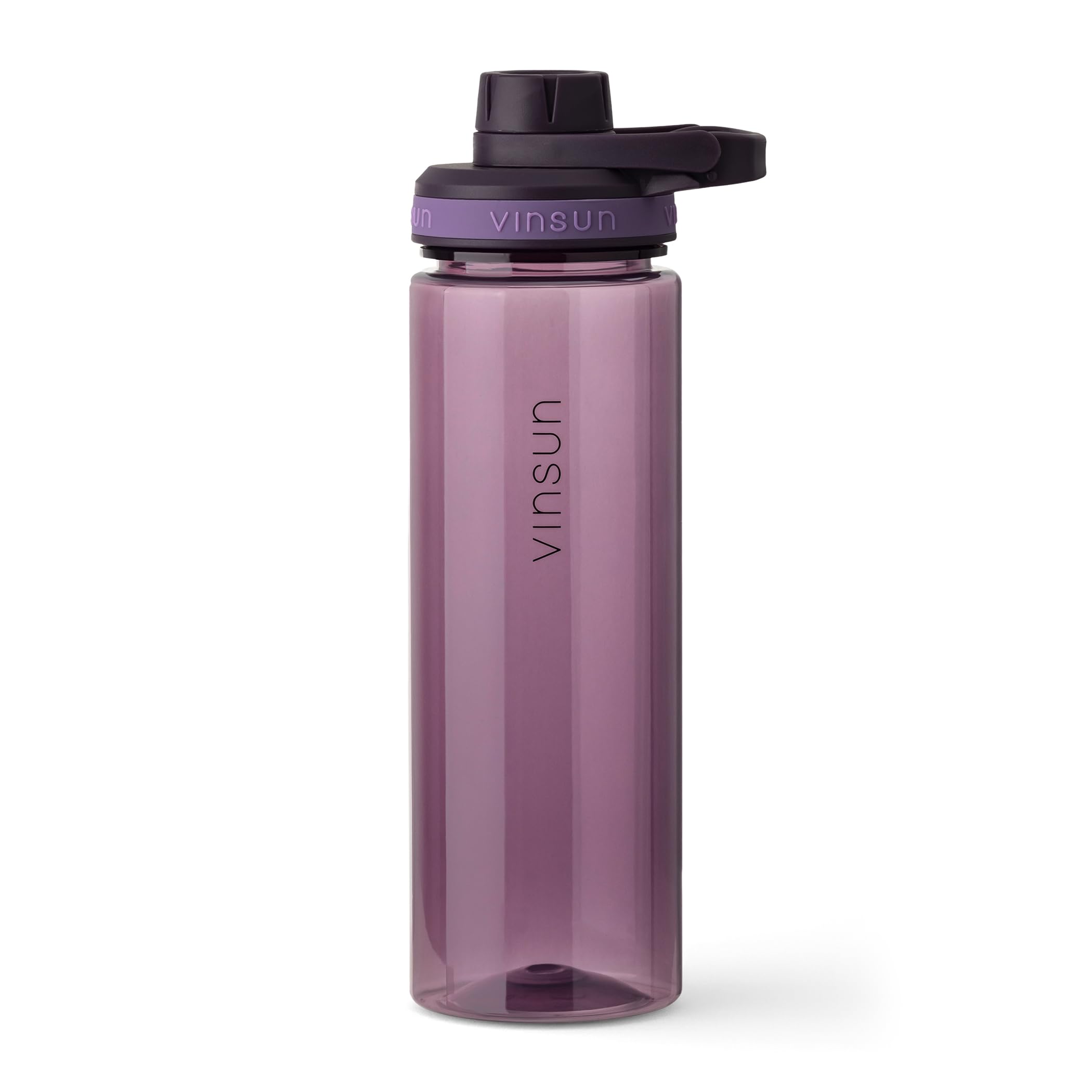 VINSUN Water Bottle 750ml – Leak-Proof, Suitable for Carbonated Drinks, BPA Free – Lightweight Tritan Drinks Bottle for Sports, School, Cycling