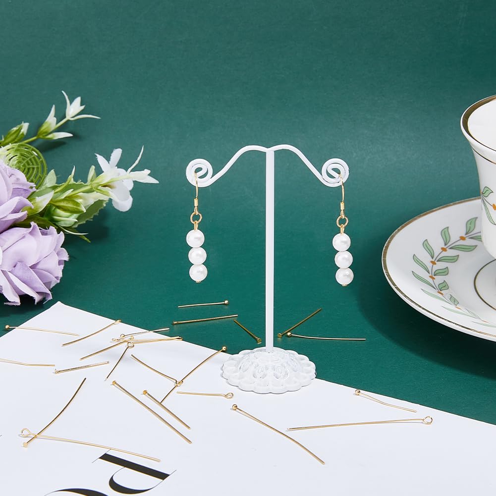 192 Stück Schmuck-Pins In 3 Stilen – 18K Vergoldete Messing-Nadeln Für Ohrringe, Armbänder & DIY-Projekte