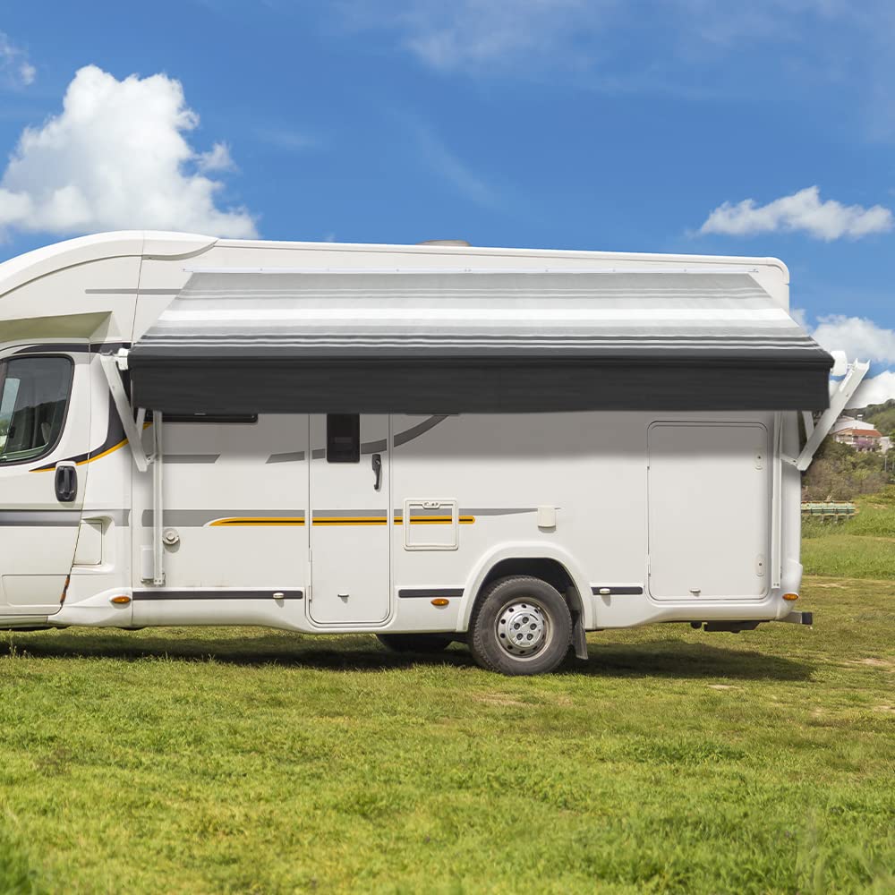 Buy Suncode White RV Modular Retractable Motorized RV Awning Frame