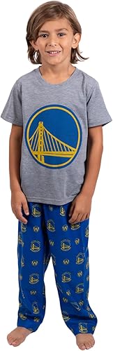 Miniatura 44 de Ultra Game Conjunto de pijama y camiseta oficial de la NBA de 2 piezas para jóvenes