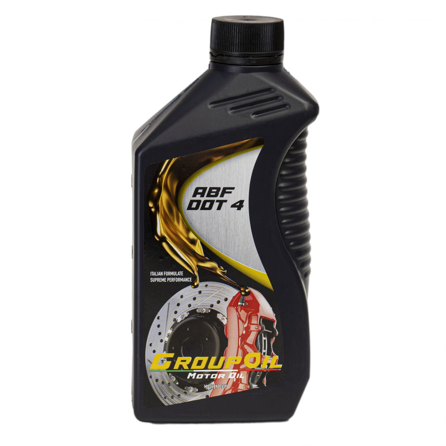 Lubrificanti GROUPOIL 5x1L ABF DOT 4 BF DOT4 e una miscela di poliglicoli ed alchileteri inibiti idonei all’uso nei sistemi frenanti di autovetture, autocarri, autobus e motoveicoli made in italy