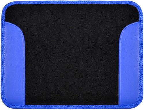 Miniatura 5 de BDK Alfombras de Piso de Alfombra Fresca, Diseño de Tatuaje Tribal de Color con Ribete de Vinilo para Automóvil Sedán Camión SUV, Juego Delantero y