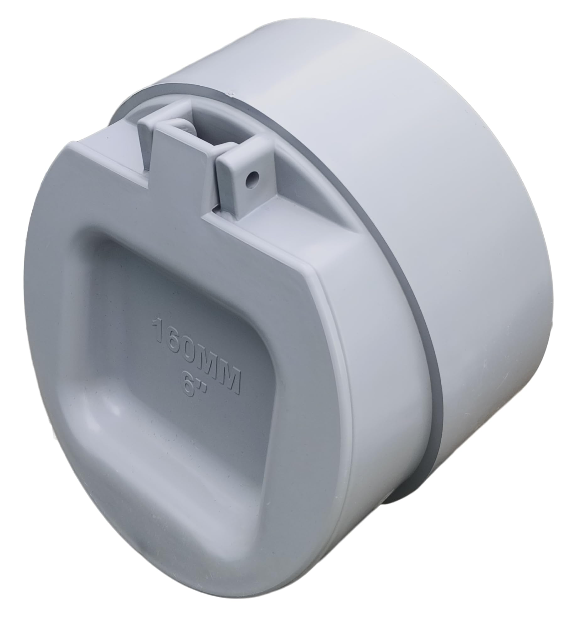 ESEKSAFAR PVC Pipe Fittings Drain pipe cap Mosquito Tank Pvc Pipe Flap Gate Valve non Return Valve (6 inch PVC Pipe Drain Cap)-image-44
