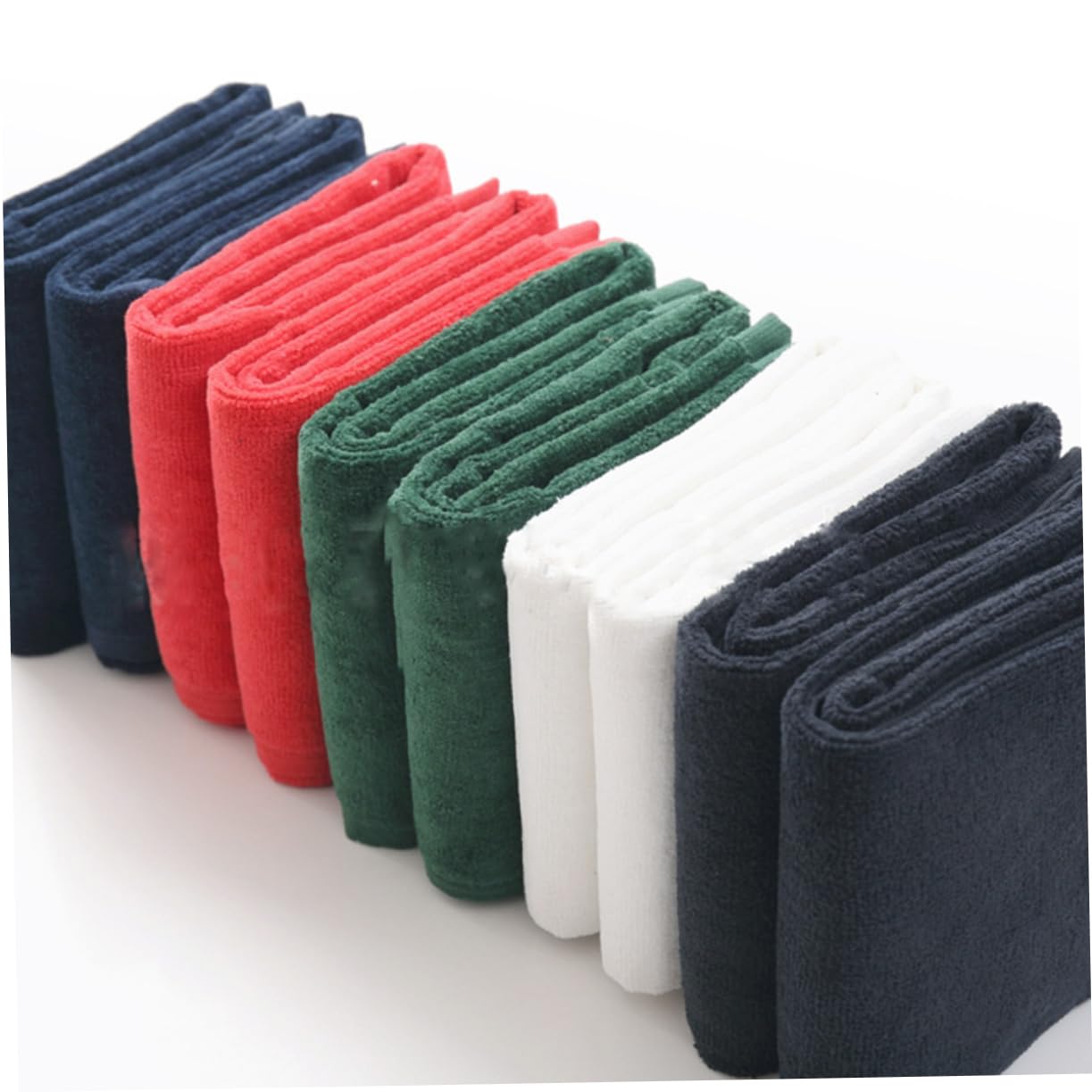 BESPORTBLE 3pezzi Asciugamano Sportivo Microfibra Verde Super Assorbente e Rapida Asciugatura Con Sacchetto Di Trasporto e Gancio Per Golf Spiaggia Palestra e Yoga
