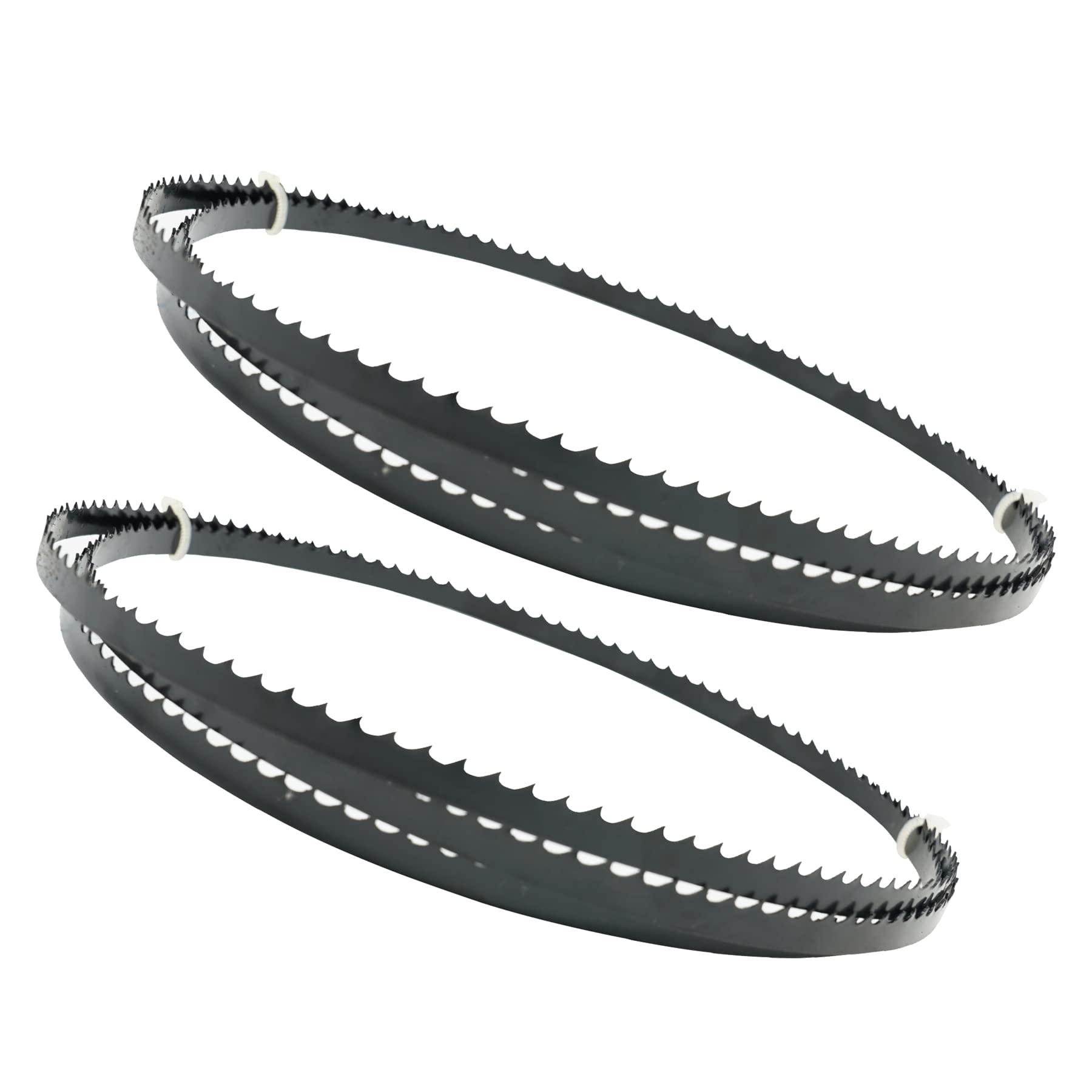 Dapetz ® 2pc 1425mm x 56" x 6 TPI Bandsaw Blade PVC Premium Quality for Cutting Wood Plastic Acrylic Carbon Spring Steel 6.35mm Wide 1/4"