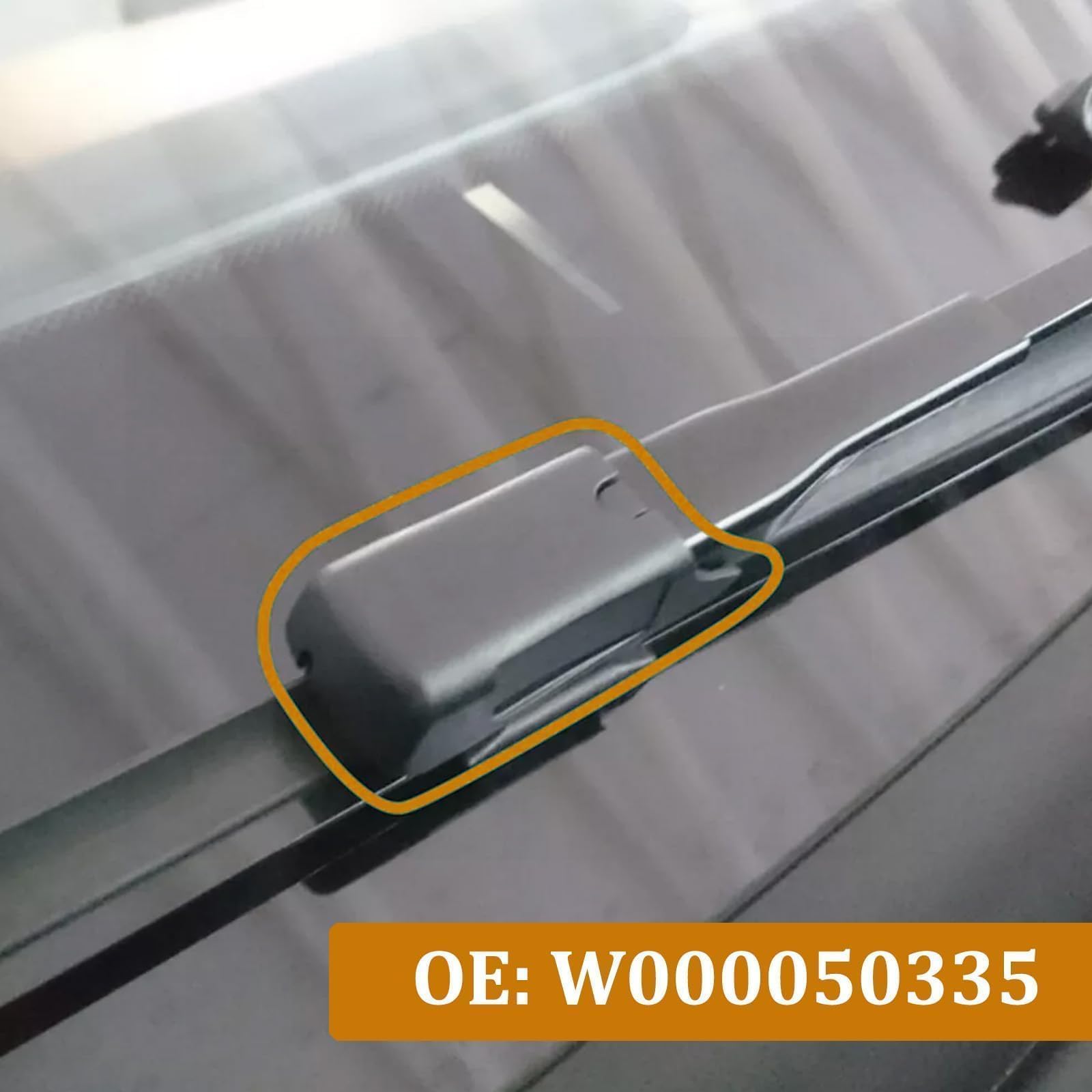 Zestaw 2 osłon na przednią i tylną wycieraczkę, akcesoria W000050335, osłona ramienia wycieraczki, osłona do Mercedesa Benz W176 W246 W205 W213 W447