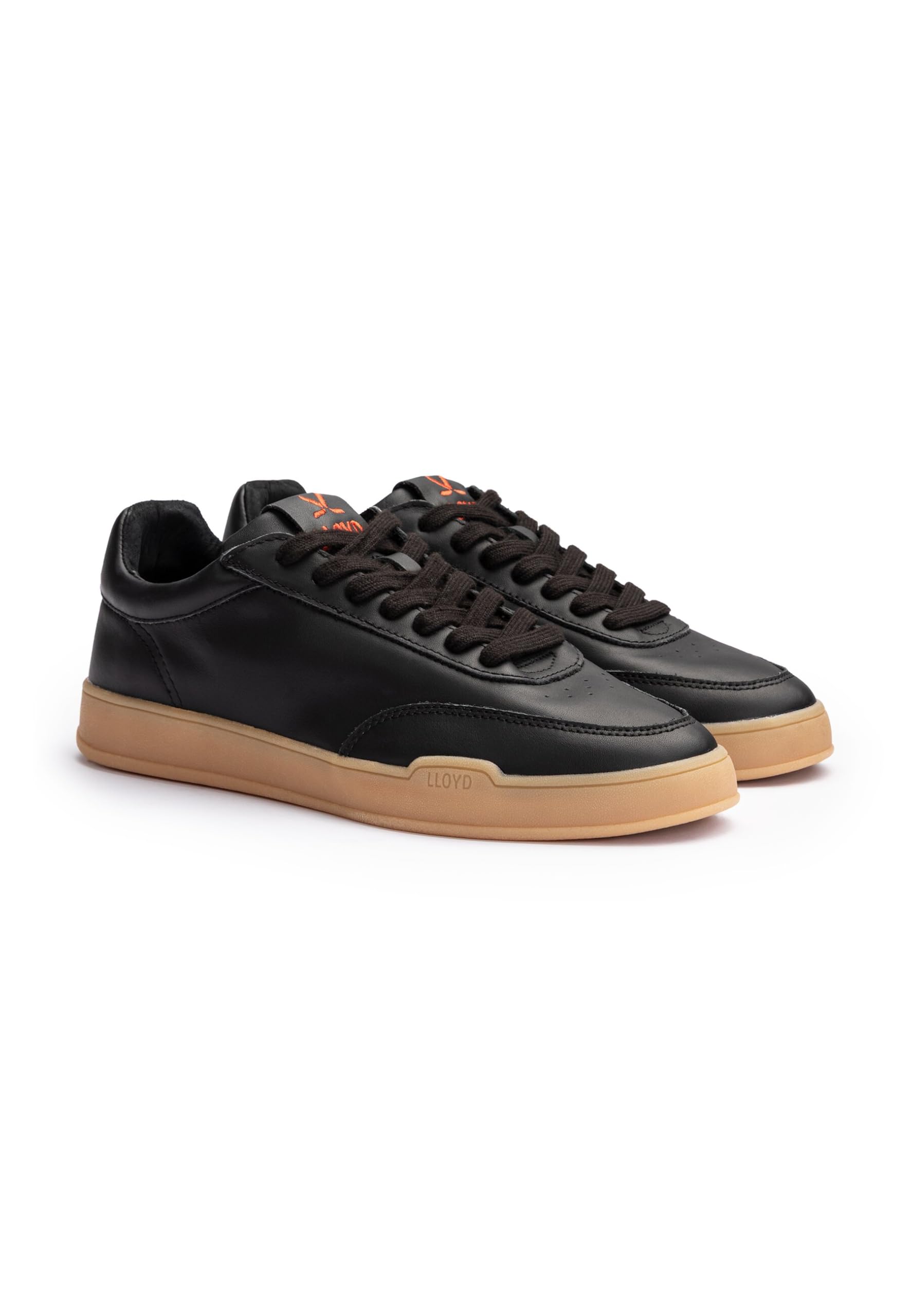 LLOYD Męskie sneakersy Prime, męskie Low-Top Sneaker, luźna wkładka, normalna szerokość