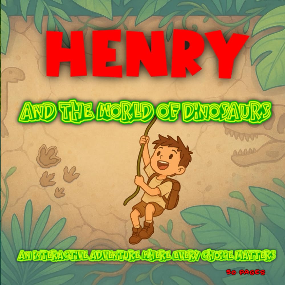 Henry and the World of Dinosaurs: The adventure where YOU choose the ending!