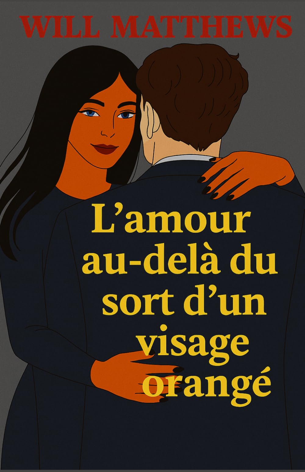 L'amour au delà du sort d'un visage orangé