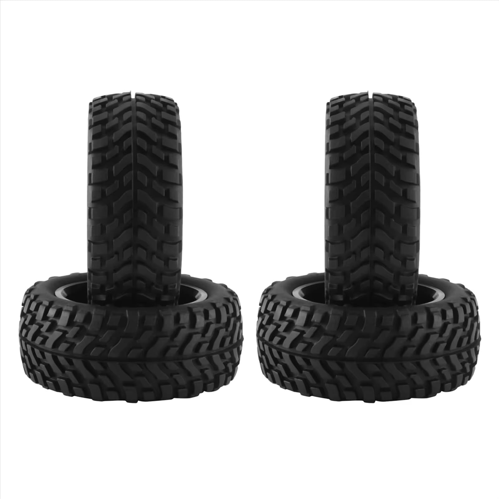 RC Neumático Coche para Wltoys 144001 144010 124007 124019 para Tamiya para TT02B para HSP 4 Uds. Neumático De Rueda De 75mm para 1/10 1/12 1/14 RC para Coche De Rally Todoterreno para Buggy