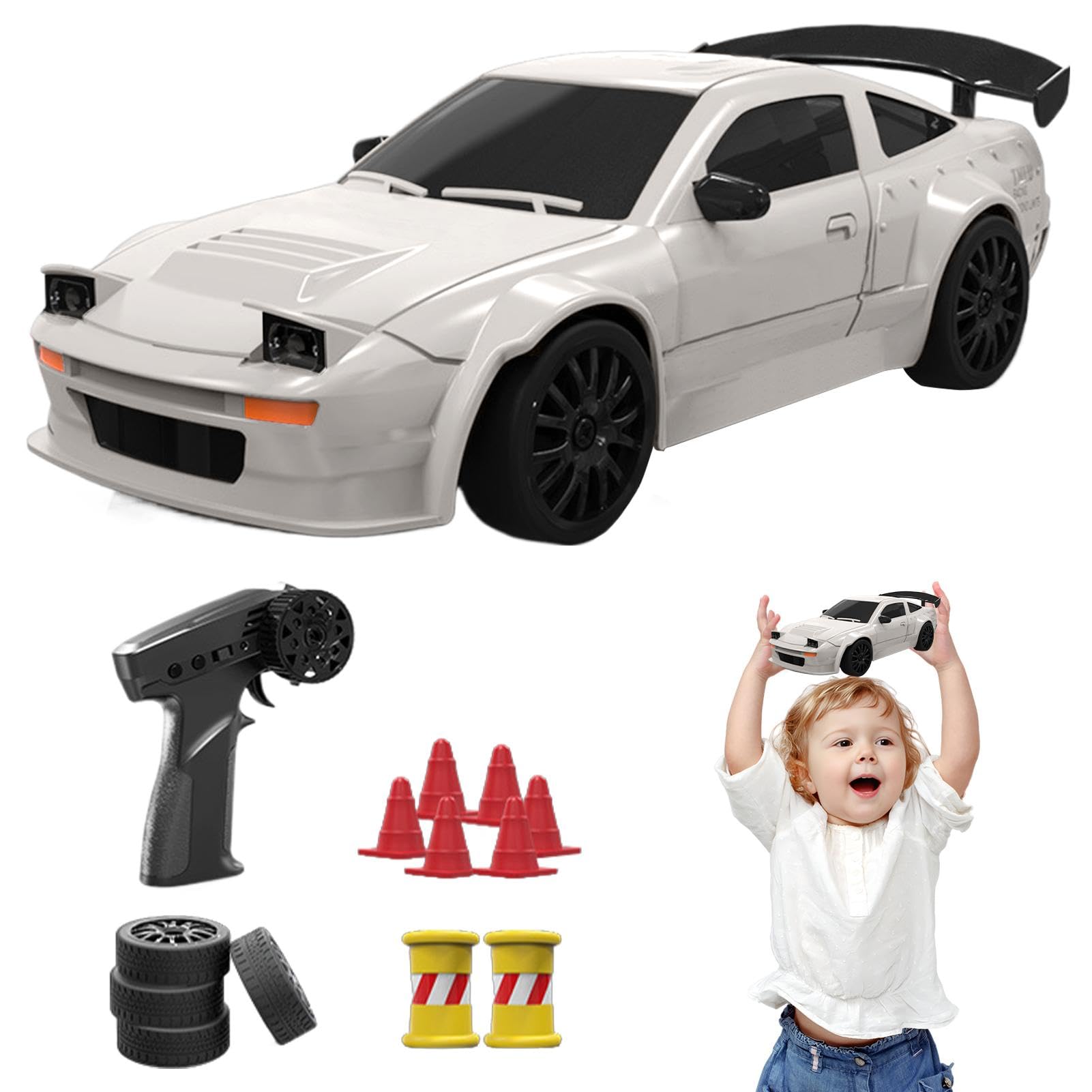 Amazon.co.jp: RCドリフトカー、リモコンドリフトカー | おもちゃ1:24