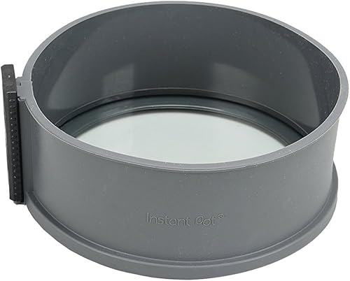 Instant Pot - Soporte de vapor de silicona, Molde para pastel, Gris