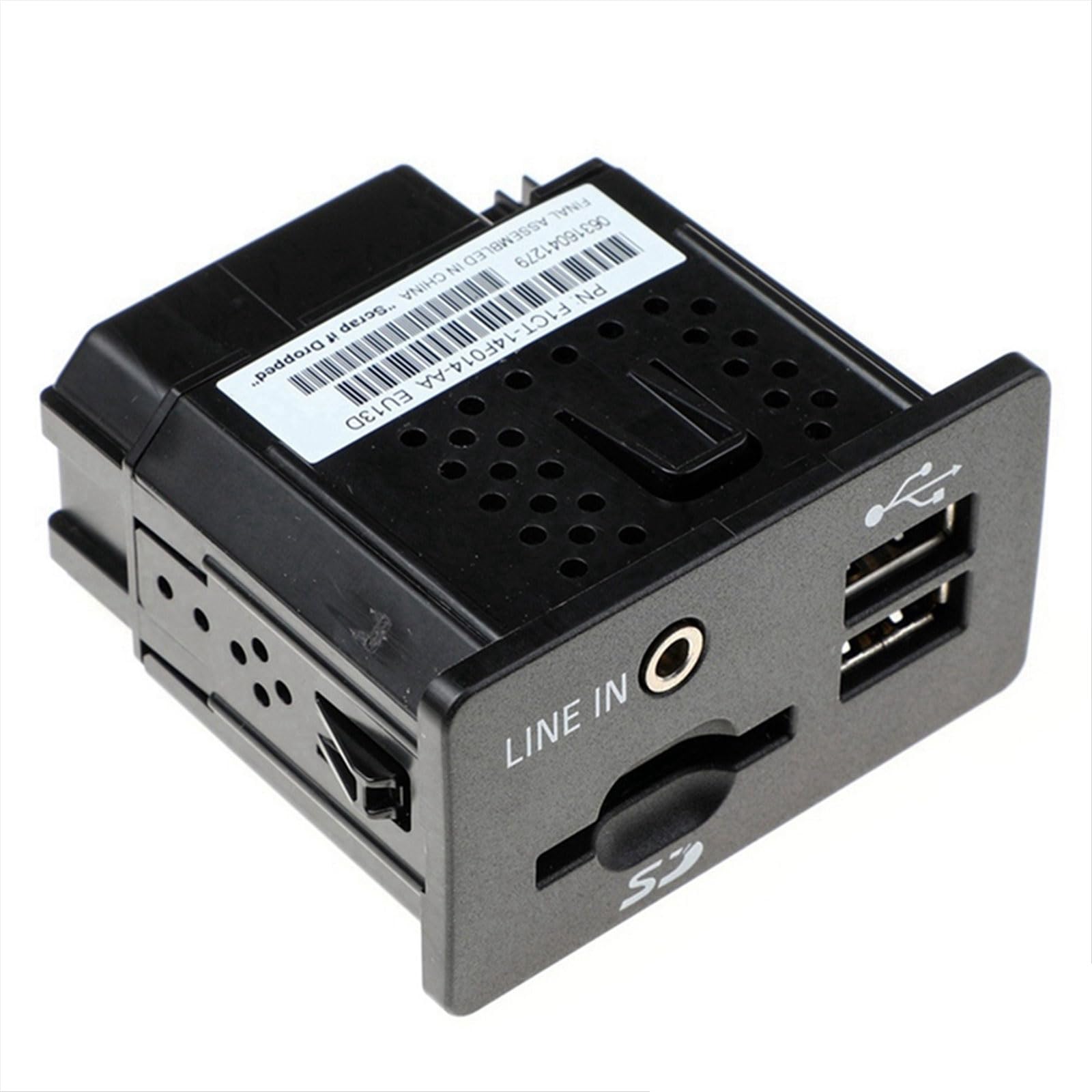 Odtwarzacz Gniazdo USB Akcesoria samochodowe Port USB z czytnikiem kart Części do naprawy samochodu do TRANSIT