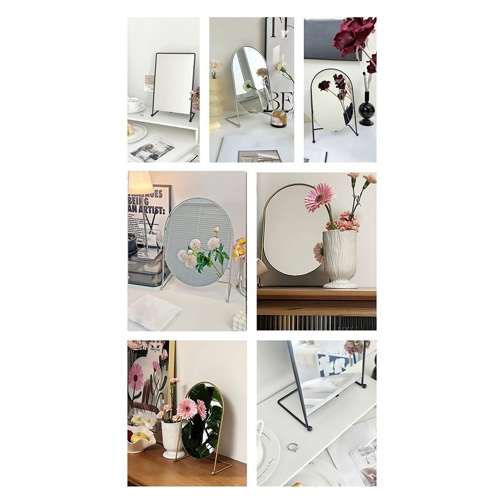 Schminkspiegel, Rasierspiegel, Kosmetikspiegel, für Reisen, Make-up, Rasur