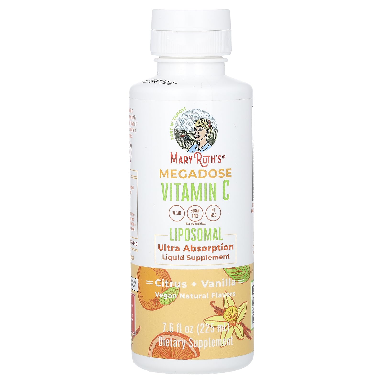 MaryRuth Organics Mary Ruth's Megadose Liposomal Vitamin C, 7.6 FZ