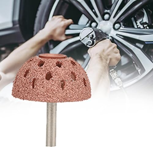 Miniatura 2 de 2 ruedas de pulido de tungsteno, tipo tazón, cabeza de molienda de acero de tungsteno para reparación de neumáticos, almohadilla de molienda