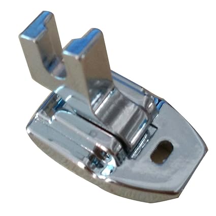 HONEYSEW Concealed Invisible Zipper Foot 7306AL Sewing Machine Low Shank Presser Foot For Home Sewing