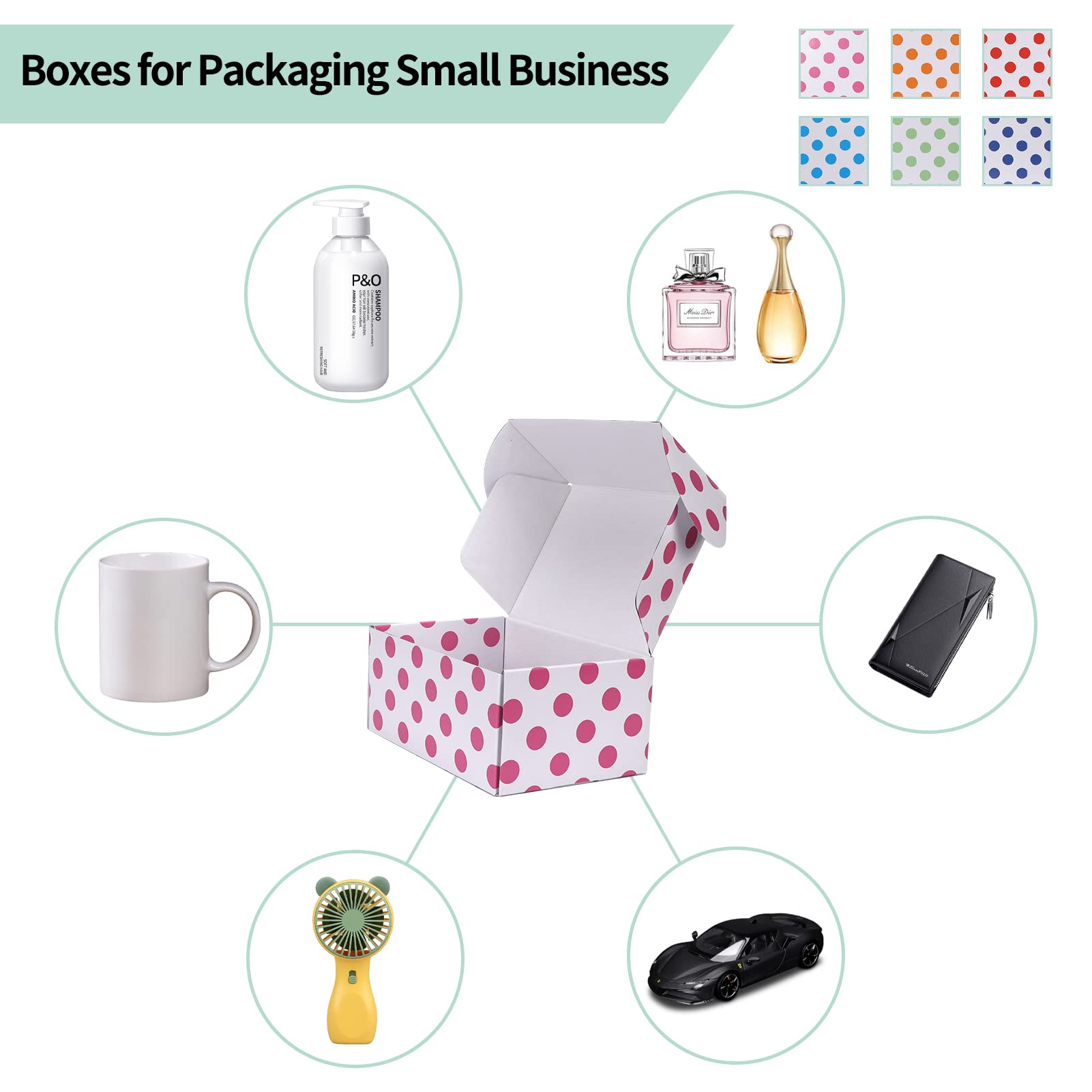 Hoikwo Lot de 18 boîtes cadeaux élégantes de luxe vides en vrac pour cadeaux de fête des mères - Boîtes décoratives avec couvercles pour cadeaux de femme - Blanc - 22,9 x 15,2 x 10,2 cm