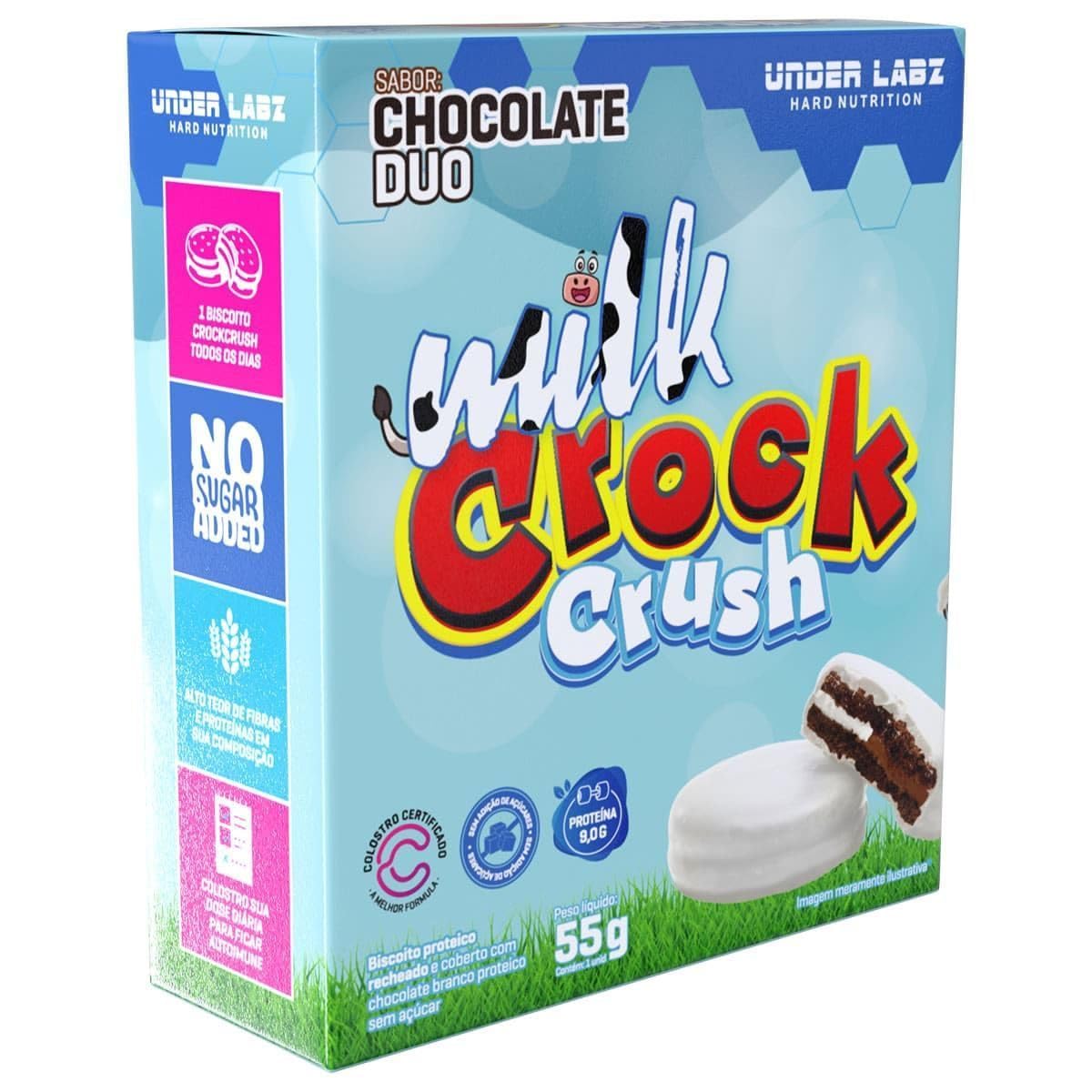 Under Milk Crock Crush (55g), Chocolate Duo