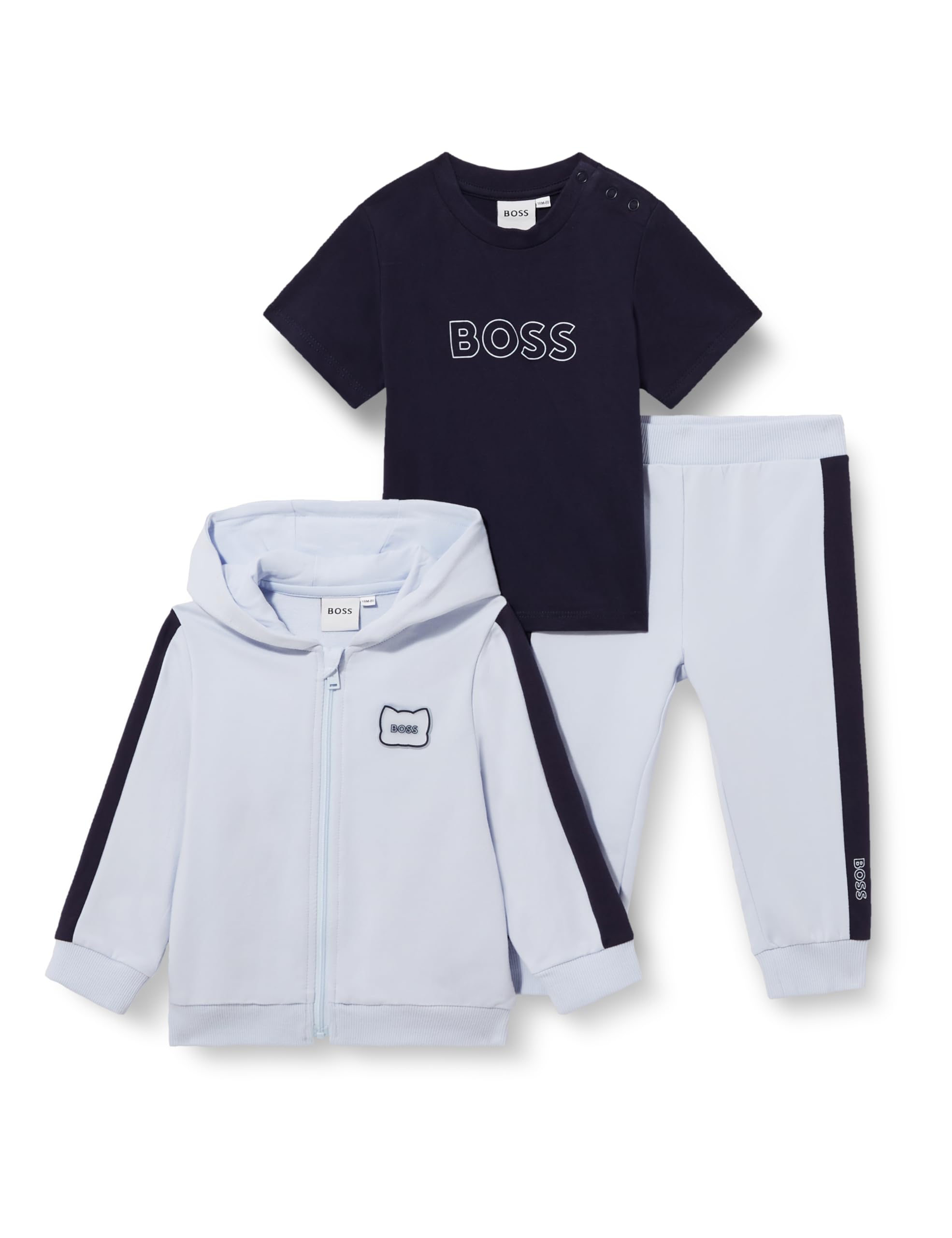 BOSS Baby - Jungen T-shirt+trousers+cardigan Set T-Shirt + Hosen + Strickjacken-Set (1er Pack)