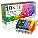 Produktbild NTT 10 XXL kompatible Druckerpatronen als Ersatz für Canon PGI-525 BK CLI-526 C CLI-526M CLI-526Y CLI-526BK (4X Schwarz, 2xCyan, 2xMagenta, 2xYellow)