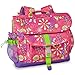 Bixbee Girls' Kids Designer Backpack, Butterfly Garden, Pink, Medium