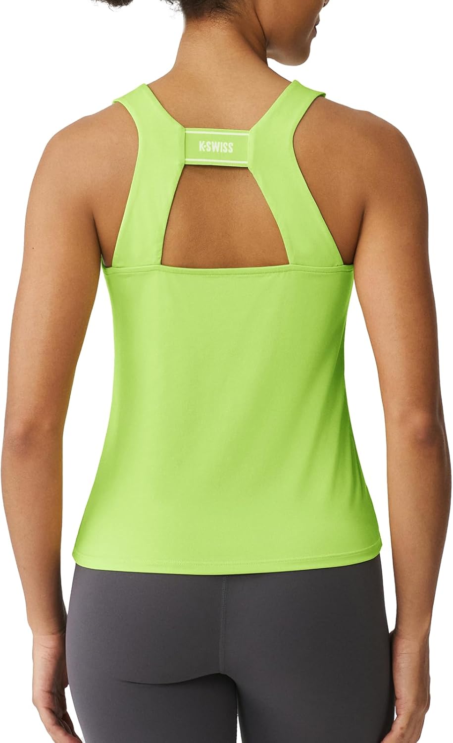 K-Swiss Womens Workout Tank Top - ComDry Performance Sleeveless Breathable Lightweight Tennis Yoga Running Shirts