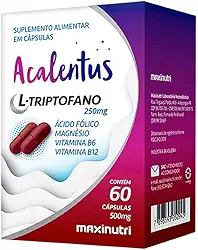 Acalentus L-Triptofano - 60 Cápsulas - Maxinutri
