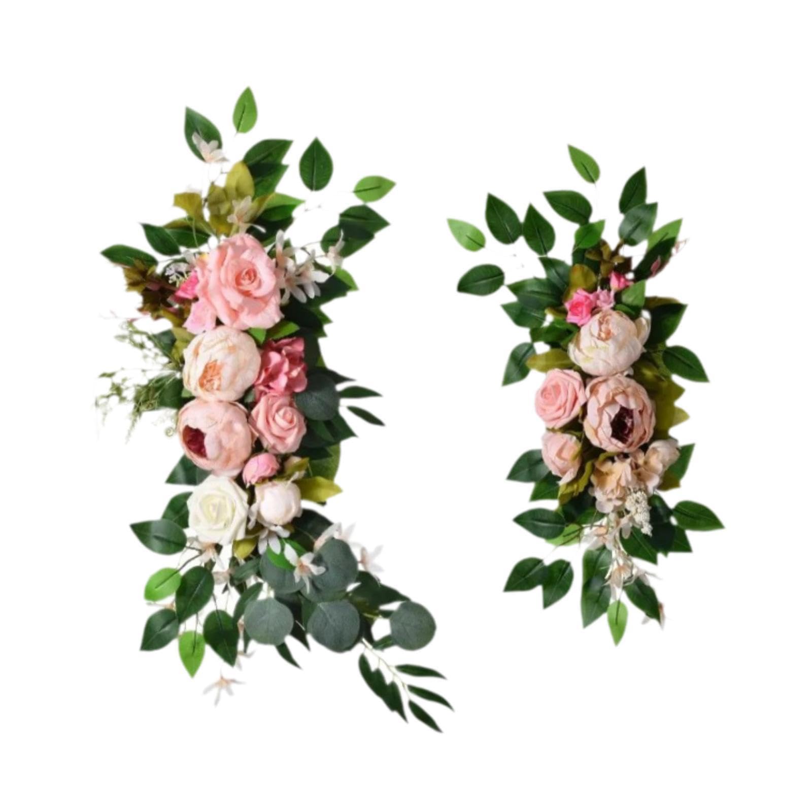 Arche florale sans fletrissement grace aux fleurs de soie pour mariage reussi