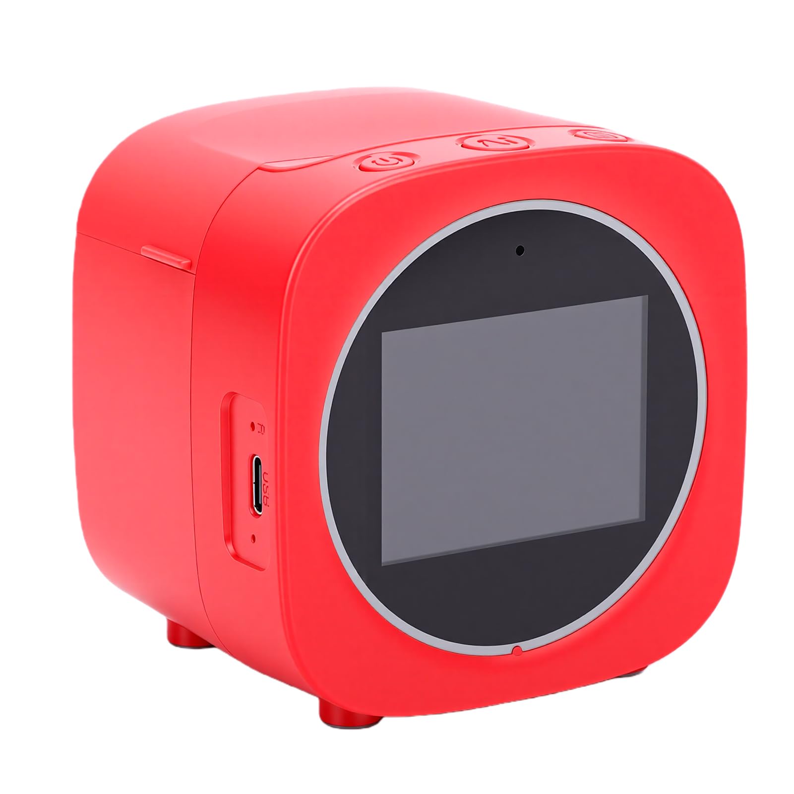 Tangxi KI-Drucker mit Sprachsteuerung, 2,4-Zoll-HD-Bildschirm, Tintenloser, Interaktiver Thermofotodrucker für die Tägliche Unterhaltung von Kindern