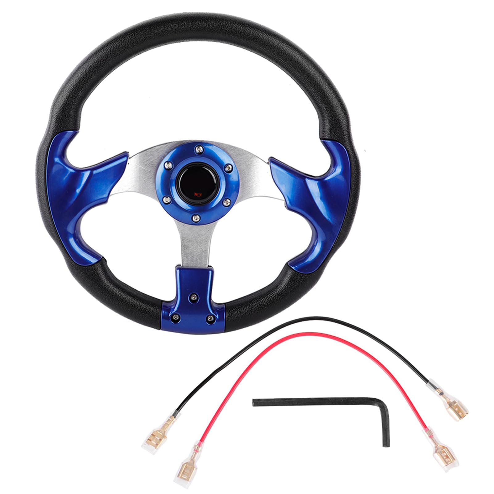 Volante da Sportivo per Auto in Pelle PU da 320 Mm per un Aspetto Elegante per gli Appassionati di Corse