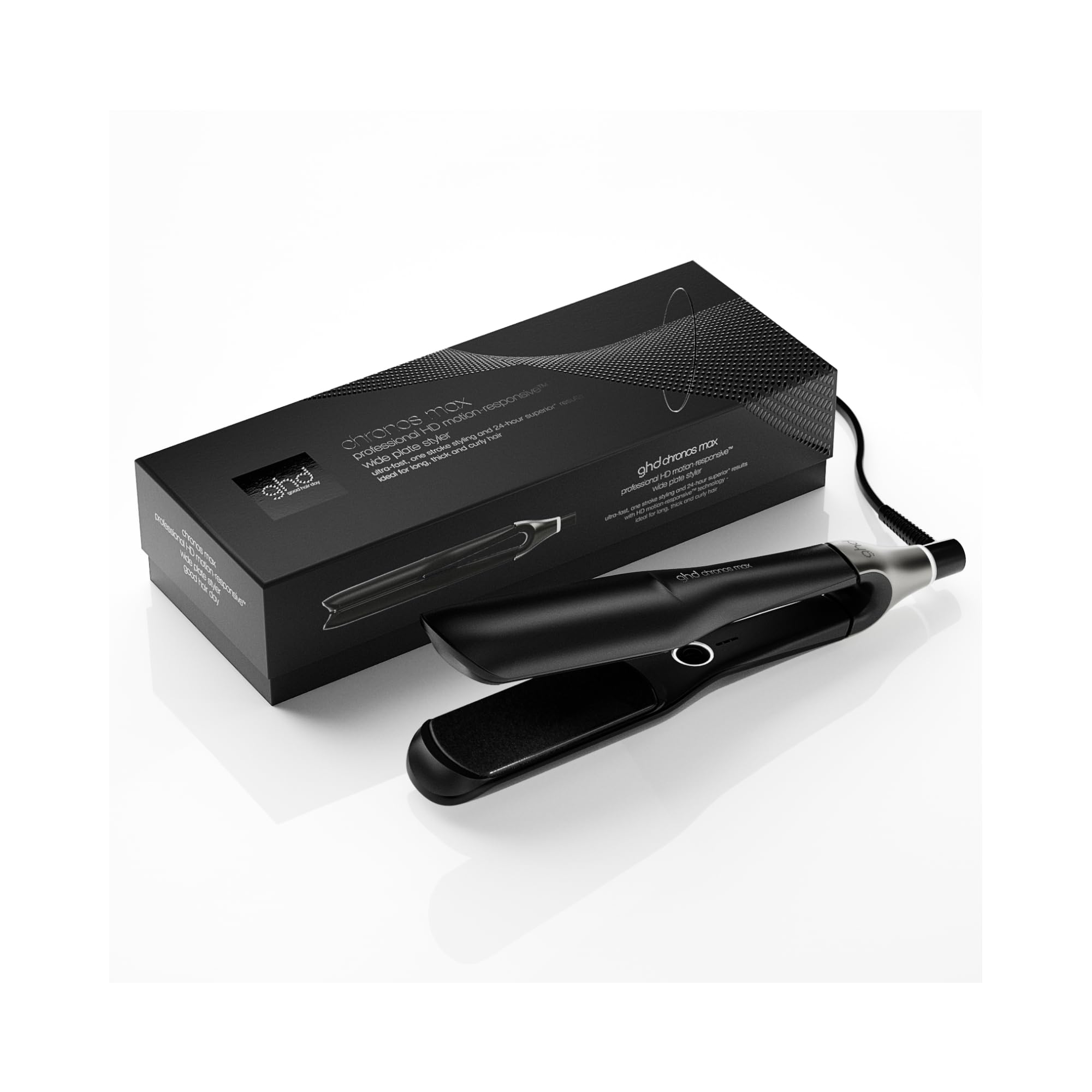 Ghd Chronos Max Geniş Plakalı Saç Düzleştirici, Siyah