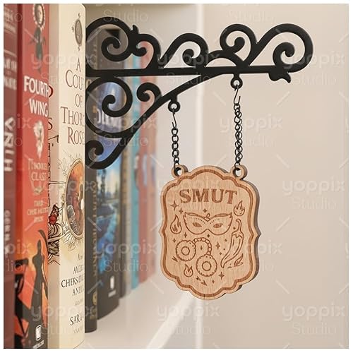 YOPPIX Book Nook Tavern Signs - Medieval Shelf Decor with
