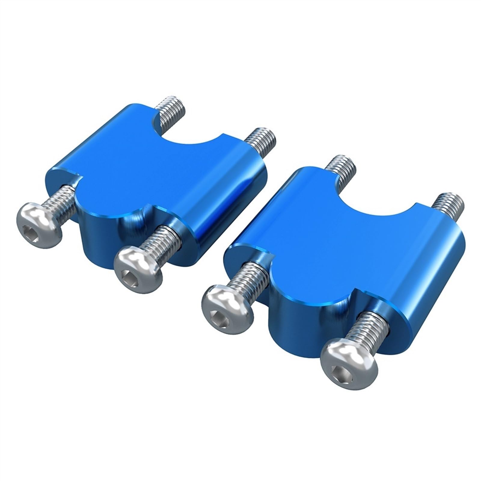 WOLWES Handle Bar Clamp Raised Extend Handlebar Mount Riser Compatible With YA&MAHA For Raptor 700 2013-2020 For 700R 2016-2020 SPECIAL EDITION 2013-2016 Handle Bars Mount Clamp (Color : Onecolor)