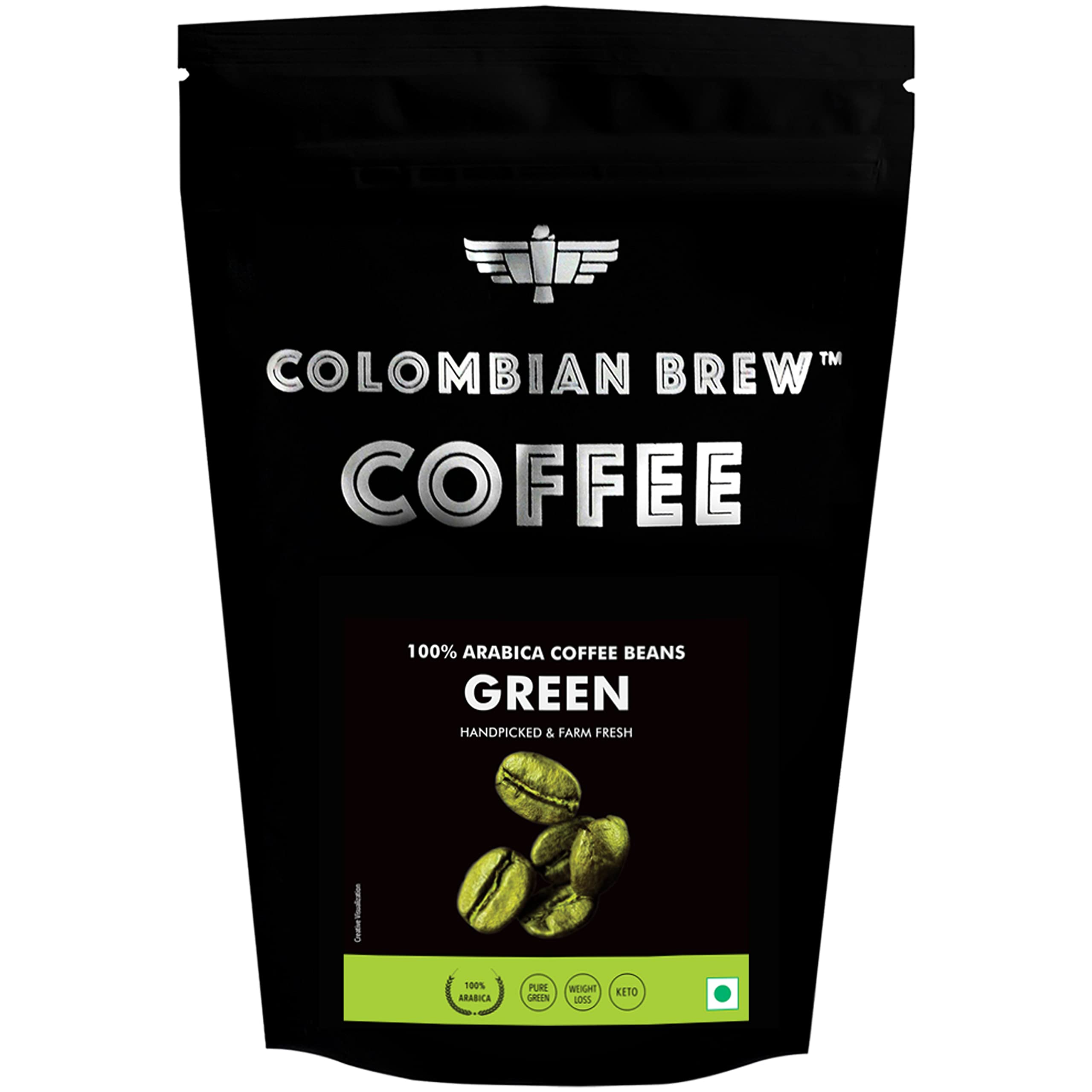 Colombian Brew 100% Arabica Green Coffee Beans for Weight Management 1kg (B086L9B5M9) Amazon Price History, Amazon Price Tracker