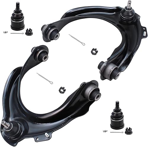 Miniatura 31 de Detroit Axle - Kit de suspensión frontal de 4 piezas para Chevrolet Aveo5 Aveo Pontiac G3 Wave Wave5 Suzuki Swift+, 2 brazos de control inferiores,