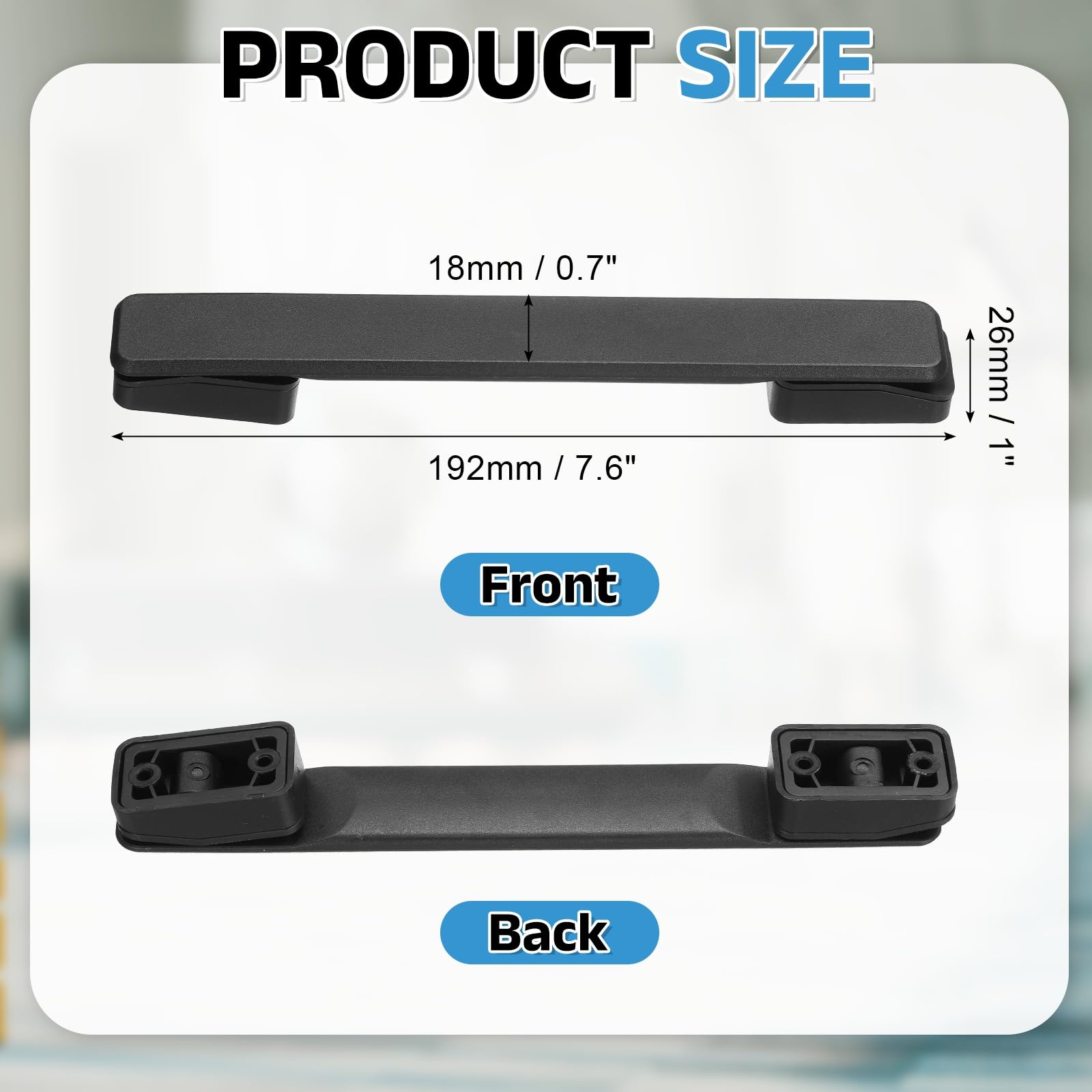 PATIKIL 7.56 Inch Luggage Handle Replacement - Image 2