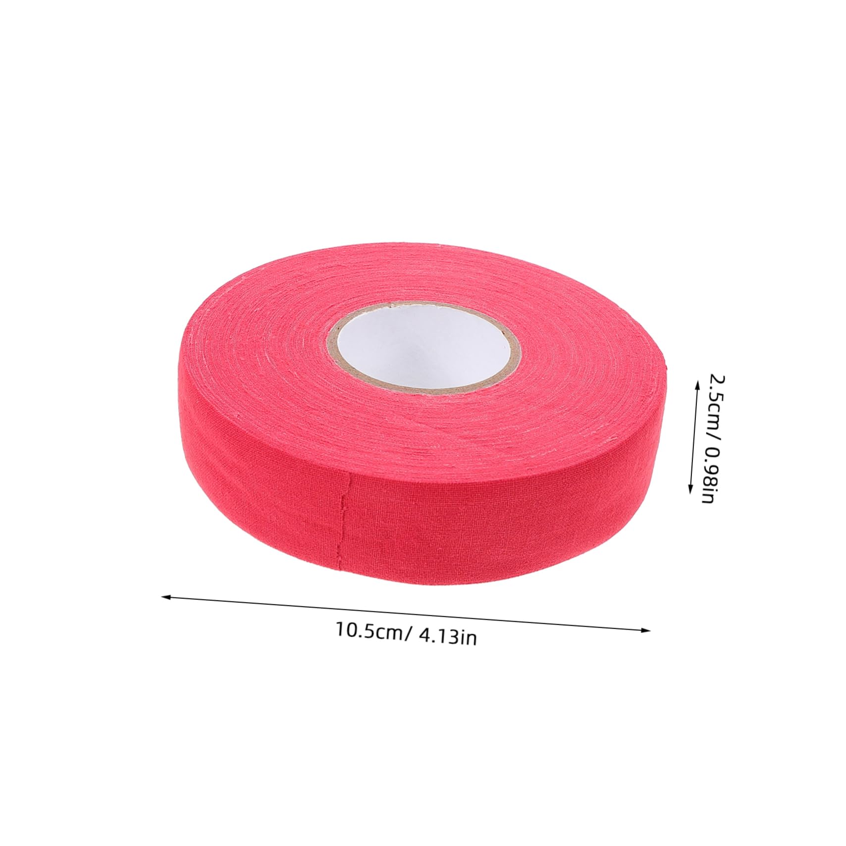 Abaodam Red Multipurpose Hockey Grip Tape Durable Cotton Non Slip Sports Tape for Hockey Sticks Badminton Rackets and Various Equipment Enhanced Handling and Protection