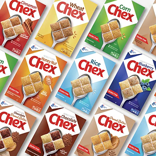 Rice Chex Gluten Free Breakfast Cereal, Made with Whole Grain, Homemade