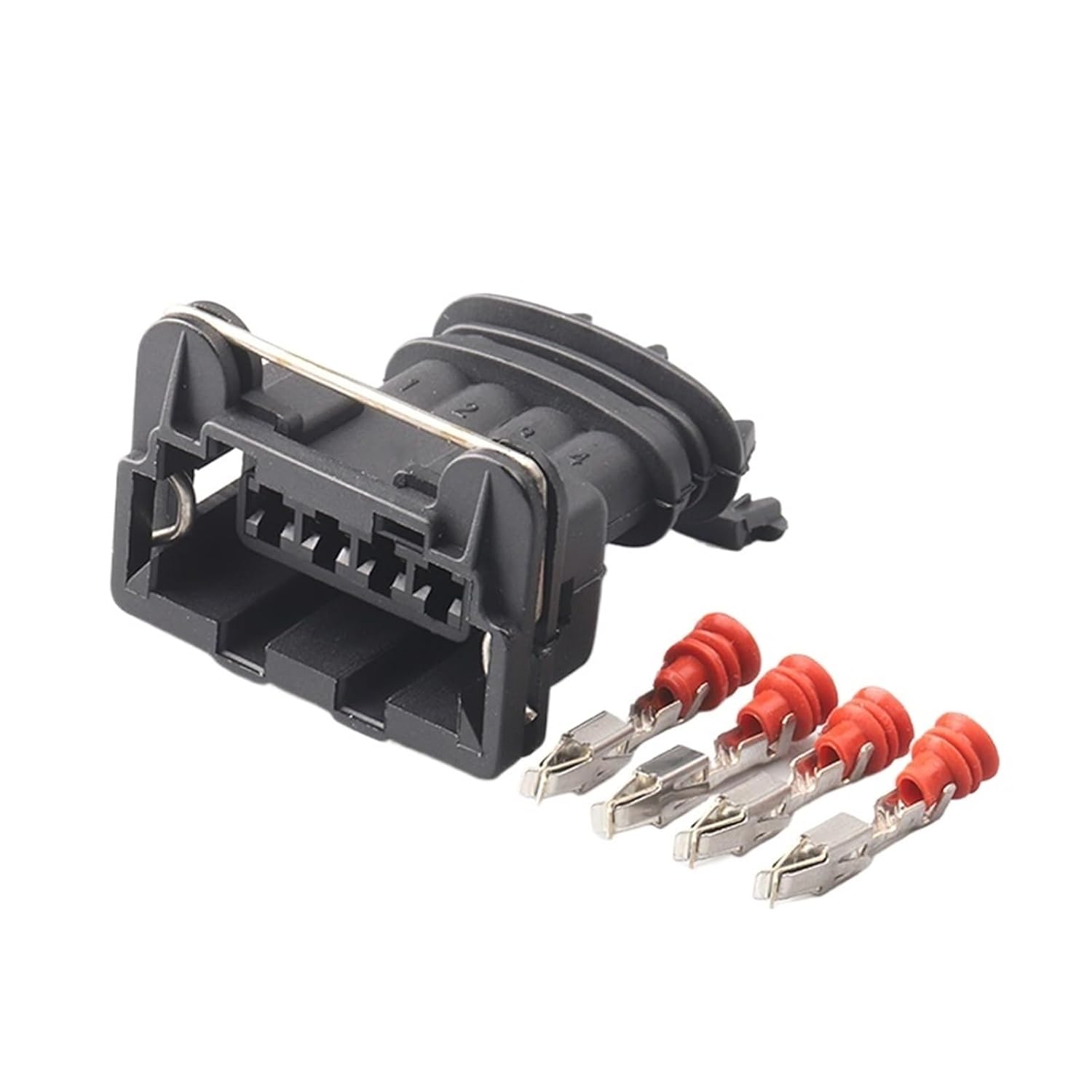 1/5/10 セット 4 ピンジュニアパワータイマーソケットプラグセンサー点火コイル自動車コネクタ DJ7042Y-3.5-21 2