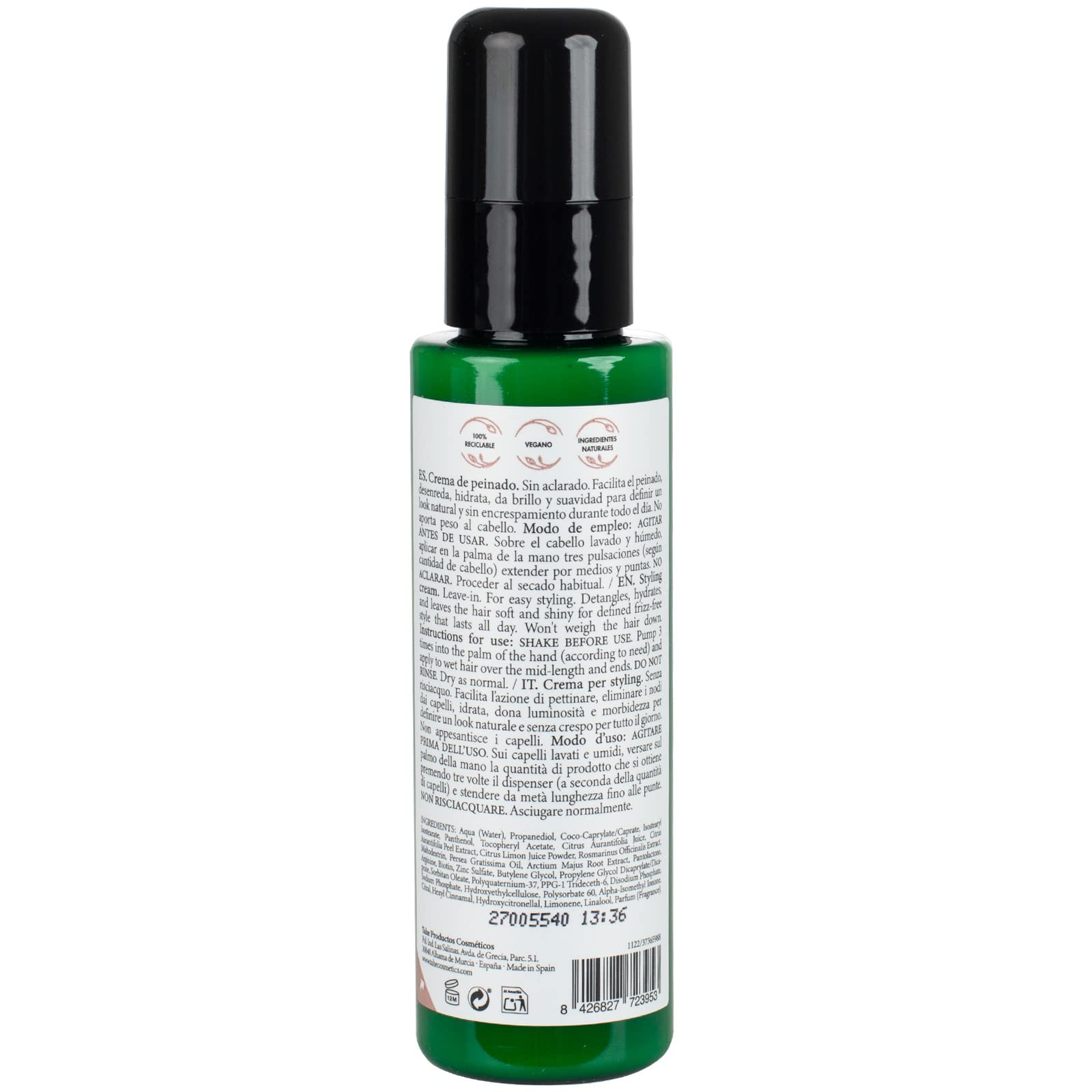 Tahe Nature Krem do Włosów, 100 ml