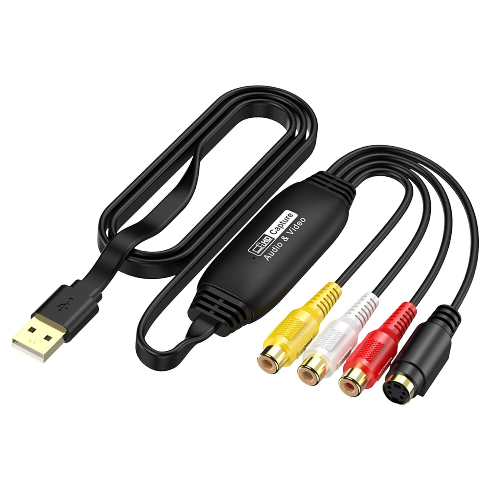 Conversor digital usb placa de captura de som de vídeo usb substituição de captura de