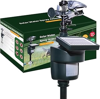 Garden Water Jet Animal Repeller Dogs Repel Cats Marten Raccoons Wild Animals