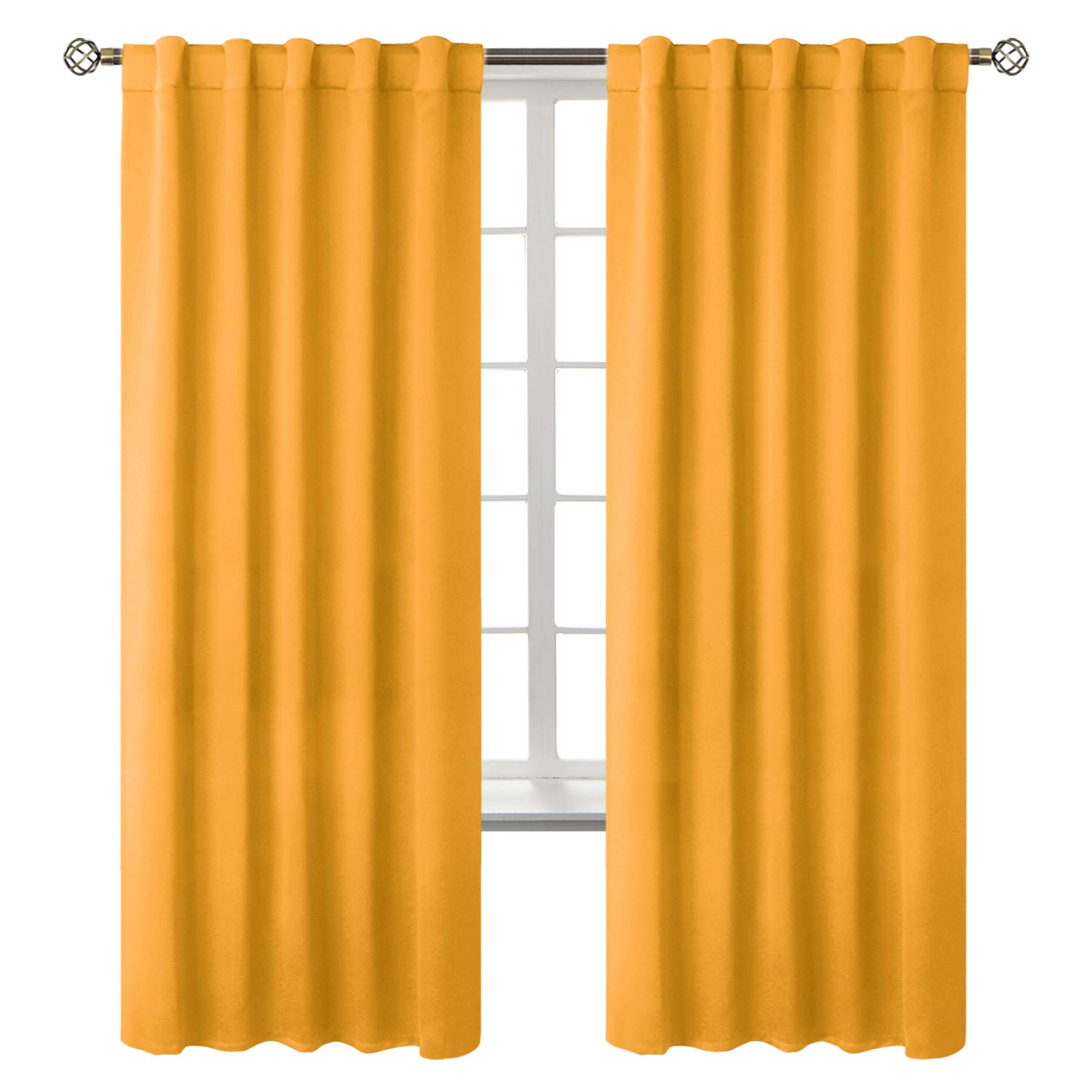 Kids Yellow Curtains Curtains & Drapes