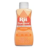 Rit DyeMore Liquid Dye, Apricot Orange 7 Fl Oz (Pack of 1)