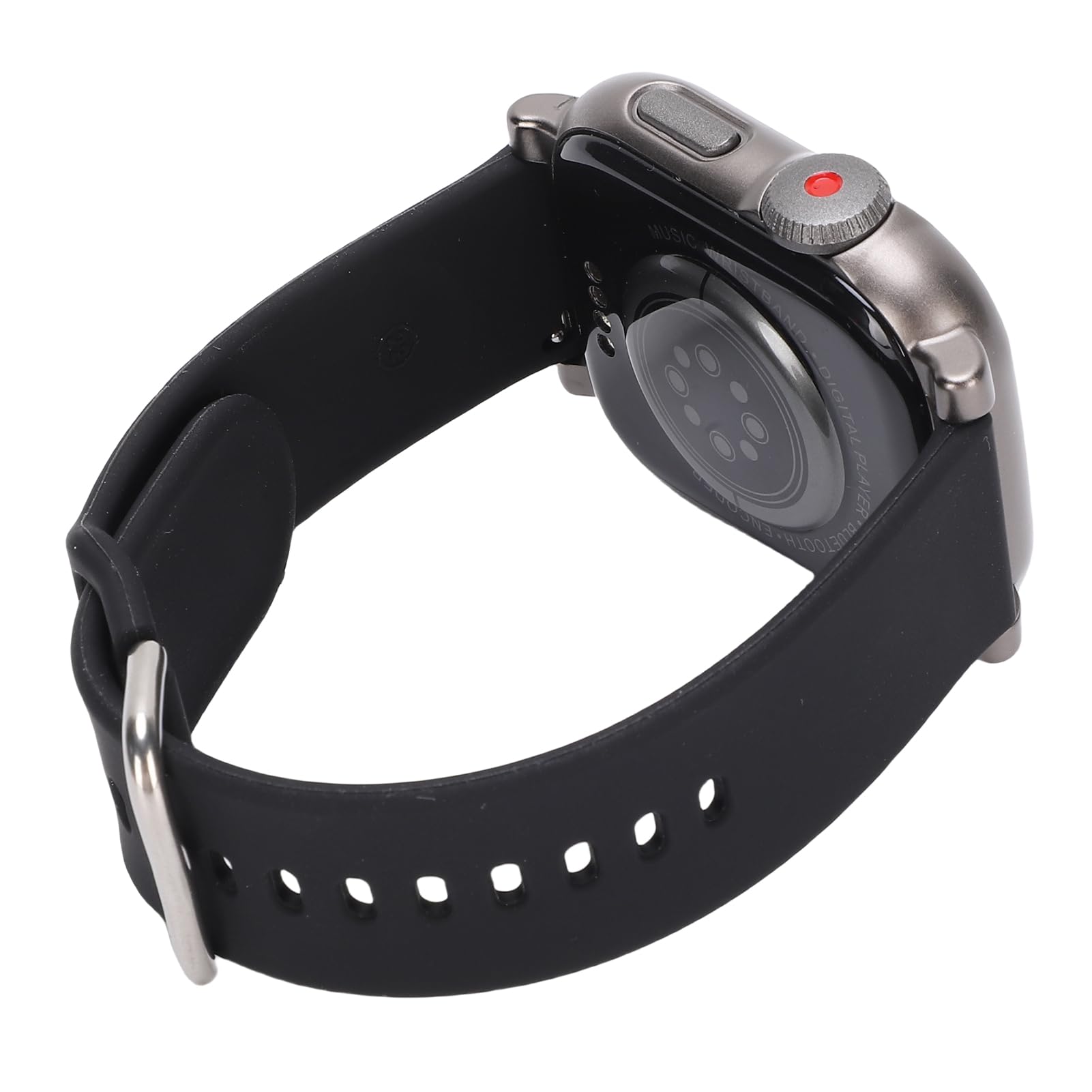 Jiawu Tragbarer Bluetooth-MP3-Player, Tragbarer Musik-Player mit Touchscreen und Sprachaufzeichnung für Lauftraining, Fitnessstudio, Übungen, Grau (64G)
