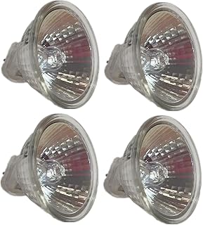 GWAYUANY Halogen-Bulbs 4PCS MR11 6V Spotlight Halogen Lamp 5W Microscope Bulb,6V,5W