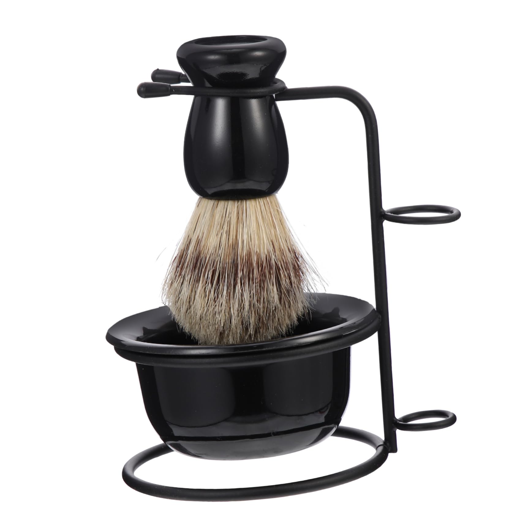 FOMIYES Men's Shaving Bowl Kit Shaving Brush Set Brush Bowl for Comfortable Shave Experience