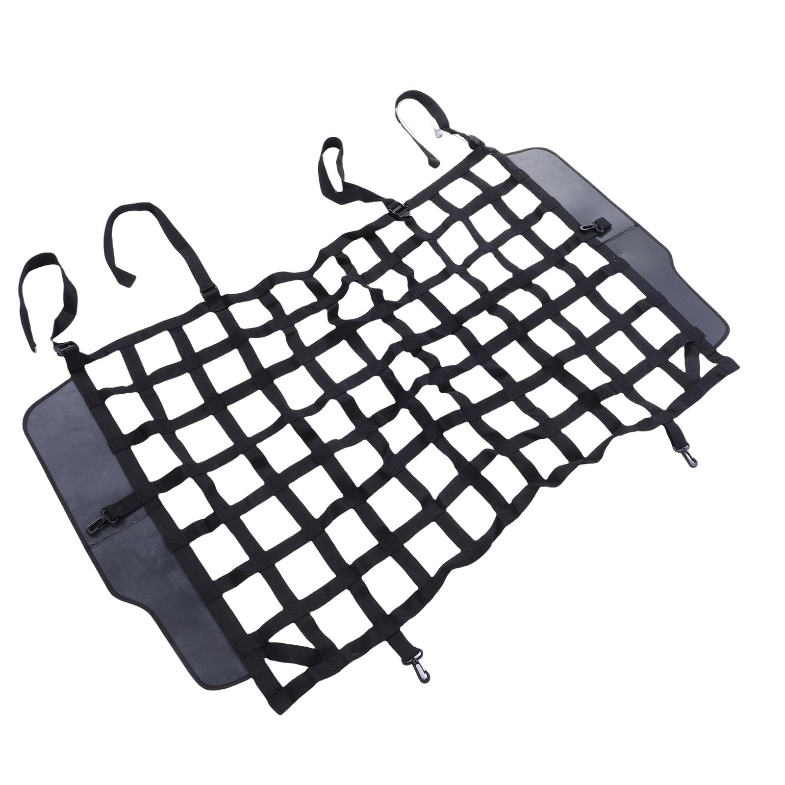 Barrera de Red de Seguridad para Mascotas para JK JL de 4 Puertas – Divisor de Carga de Maletero de Fácil Instalación para Seguridad de Perros – Valla Ligera y Duradera para Viajes – Tela